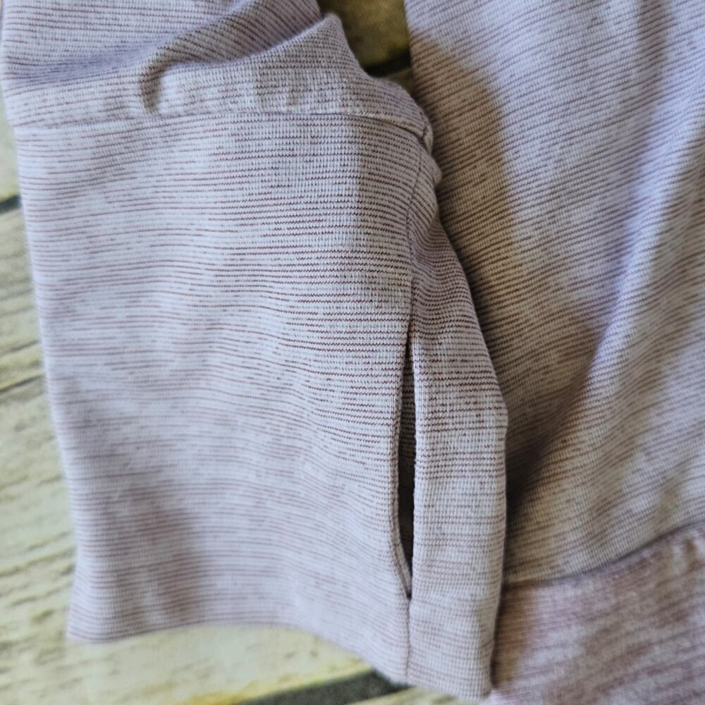 Copper Fit Purple Heathered Long Sleeve Top sz M - Picture 4 of 6